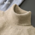 100% Pure Cashmere Wool Turtleneck Sweater Men Pullovers 2023 Autumn Winter Soft lightweight Warm Knitted Jumper ropa hombre 4