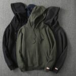 2023 Spring Winter New Basic Sweatshirts Men Plus Size Hoodies High Quality Pullovers Fashion Casual Sportwear 1