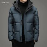 2023 winter Men’s 90% White Duck Down coat fashion keep warm Winter Down Jackets men Winter Coat Men Casual thicken Jacket M-4XL 1