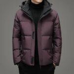 2023 winter Men’s 90% White Duck Down coat fashion keep warm Winter Down Jackets men Winter Coat Men Casual thicken Jacket M-4XL – Red 9