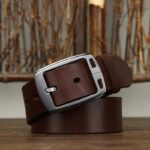 3.8CM Ceramic Anti Allergy Pin Buckle Genuine Leather Men’s Belt Luxury Brand Designer Waist Jeans Belts Casual Business Homme 5