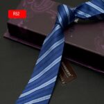 Brand New Fashion Formal Business Silk 8cm Necktie Bridegroom Wedding Tie Anniversary Party Ties with Gift Box – R52 8