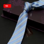 Brand New Fashion Formal Business Silk 8cm Necktie Bridegroom Wedding Tie Anniversary Party Ties with Gift Box – R66 18