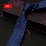 Brand New Fashion Formal Business Silk 8cm Necktie Bridegroom Wedding Tie Anniversary Party Ties with Gift Box – R68 20