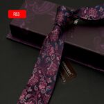 Brand New Fashion Formal Business Silk 8cm Necktie Bridegroom Wedding Tie Anniversary Party Ties with Gift Box 4