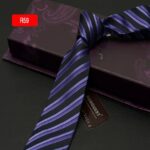 Brand New Fashion Formal Business Silk 8cm Necktie Bridegroom Wedding Tie Anniversary Party Ties with Gift Box – R59 12