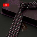 Brand New Fashion Formal Business Silk 8cm Necktie Bridegroom Wedding Tie Anniversary Party Ties with Gift Box – R62 14