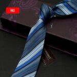 Brand New Fashion Formal Business Silk 8cm Necktie Bridegroom Wedding Tie Anniversary Party Ties with Gift Box – R63 15