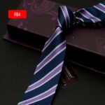 Brand New Fashion Formal Business Silk 8cm Necktie Bridegroom Wedding Tie Anniversary Party Ties with Gift Box – R64 16