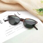 Fashion Polarized sunglasses women men brand designer ov5316 Unisex oculos de sol Opll – Tortoise VS Green 8