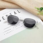 Fashion Polarized sunglasses women men brand designer ov5316 Unisex oculos de sol Opll – Crystal VS Gray 11