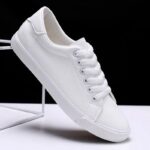 New Arrival Autumn casual shoes breathable sneakers men women lightweight white color shoes 2