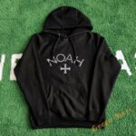 New Noah Hooded Sweatshirts Men Women High Quality Black Gray Rose Embroidery Logo NOAH Hoodies – 5 11