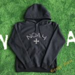 New Noah Hooded Sweatshirts Men Women High Quality Black Gray Rose Embroidery Logo NOAH Hoodies – 6 12