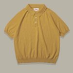 Red Tornado Retro 60s Polo Shirt Summer Men’s Casual Short Sleeve Knit T-Shirt – Yellow 10