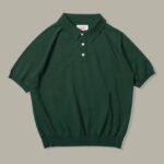 Red Tornado Retro 60s Polo Shirt Summer Men’s Casual Short Sleeve Knit T-Shirt – Green 11