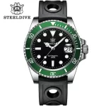 SD1953 Hot Selling Ceramic Bezel 41mm Steeldive 30ATM Water Resistant NH35 Automatic Mens Dive Watch Reloj – 53HH-GR-HR 16