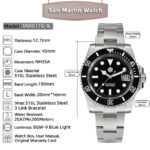 San Martin Men Diving Watches Luxury Business Stainless Steel Automatic Mechanical Watch Sapphire Glass Waterproof 20Bar SN0017 6