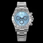 Sugess Panda V3 7750 Movement Automatic Mechanical Chronograph Wristwatch Waterproof Diving Men Watches Ceramic Bezel Tona Gift – IceBlue w Silve 9